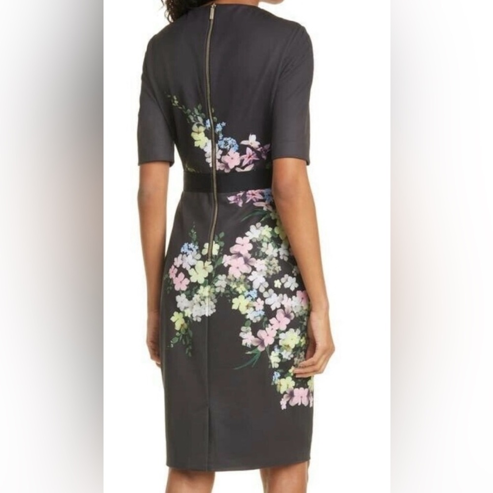 Ted Baker Soliaa Pergola Floral Bodycon Dress - Picture 3 of 5